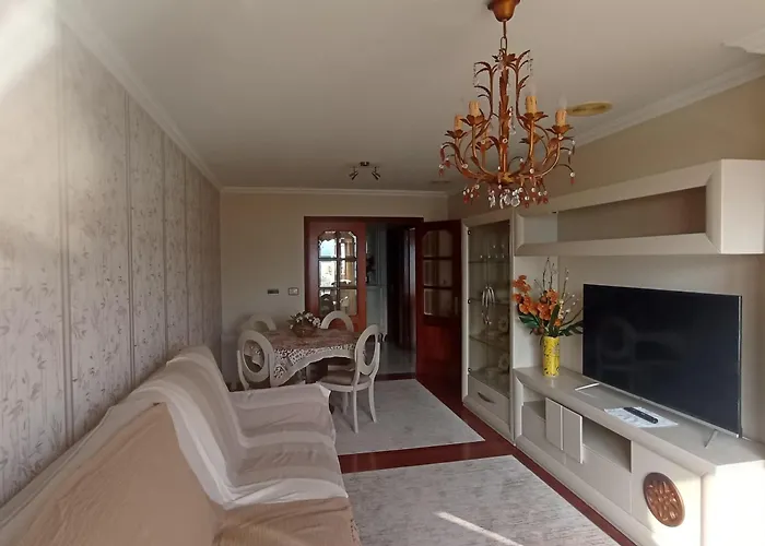 Mar Avilla Espectacular Ria De Vigo Con Parking Playa Apartment