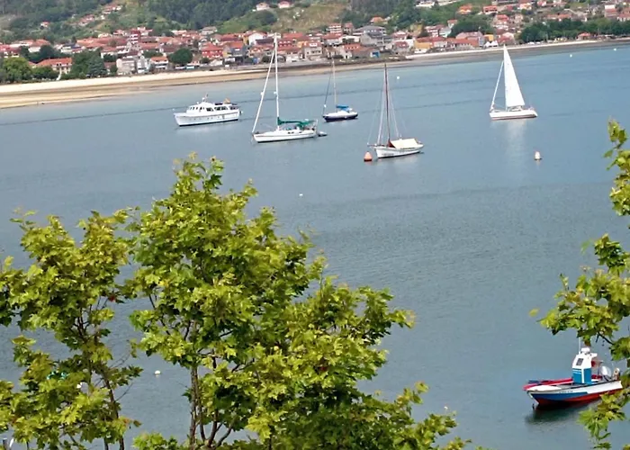 Mar Avilla Espectacular Ria De Vigo Con Parking Playa Apartment Moana